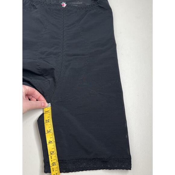 Design Veronique 1650 Abdominal Compression Girdle Open Crotch Black Size Large - Picture 7 of 8